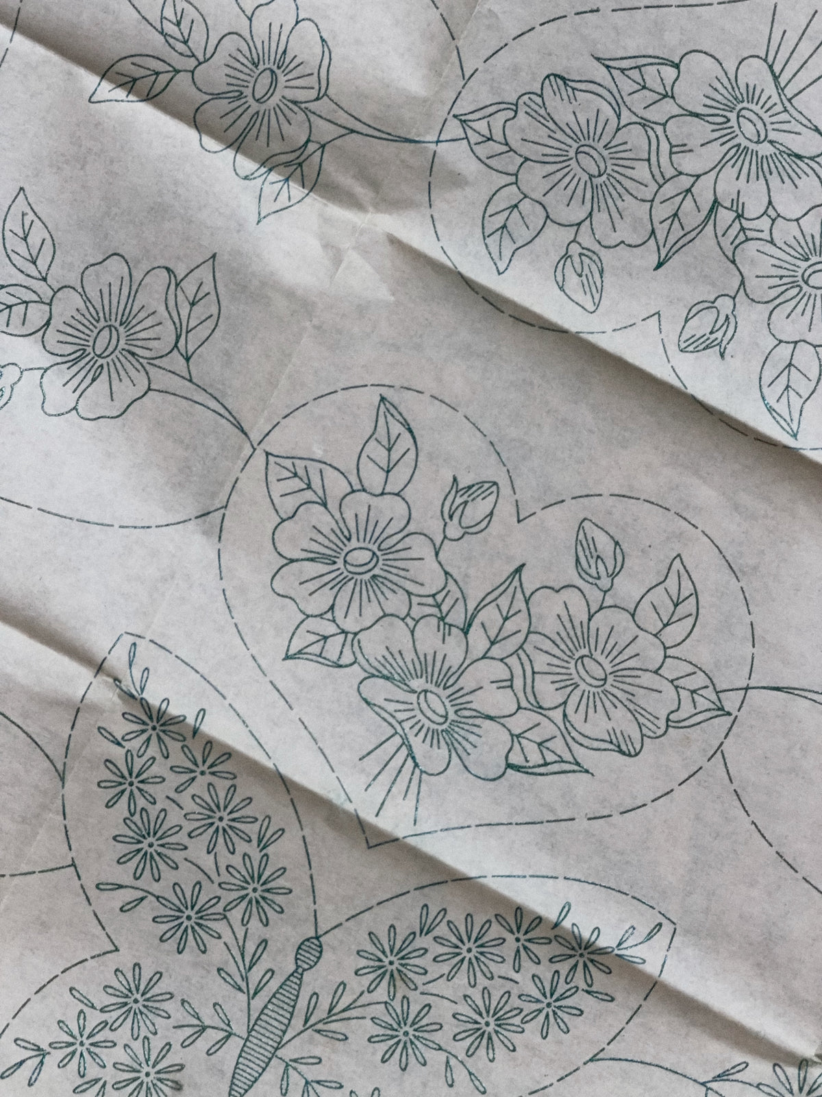 Vintage Hot Iron Transfer Pattern 831 