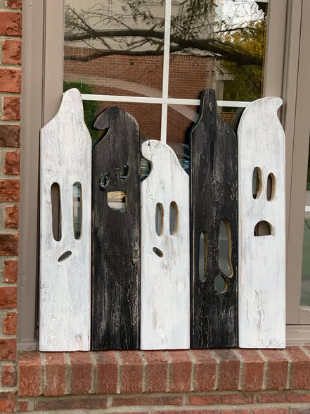 Handmade Wooden Ghost, Large