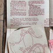 Vintage Aunt Martha's Hot Iron Transfer #3027 