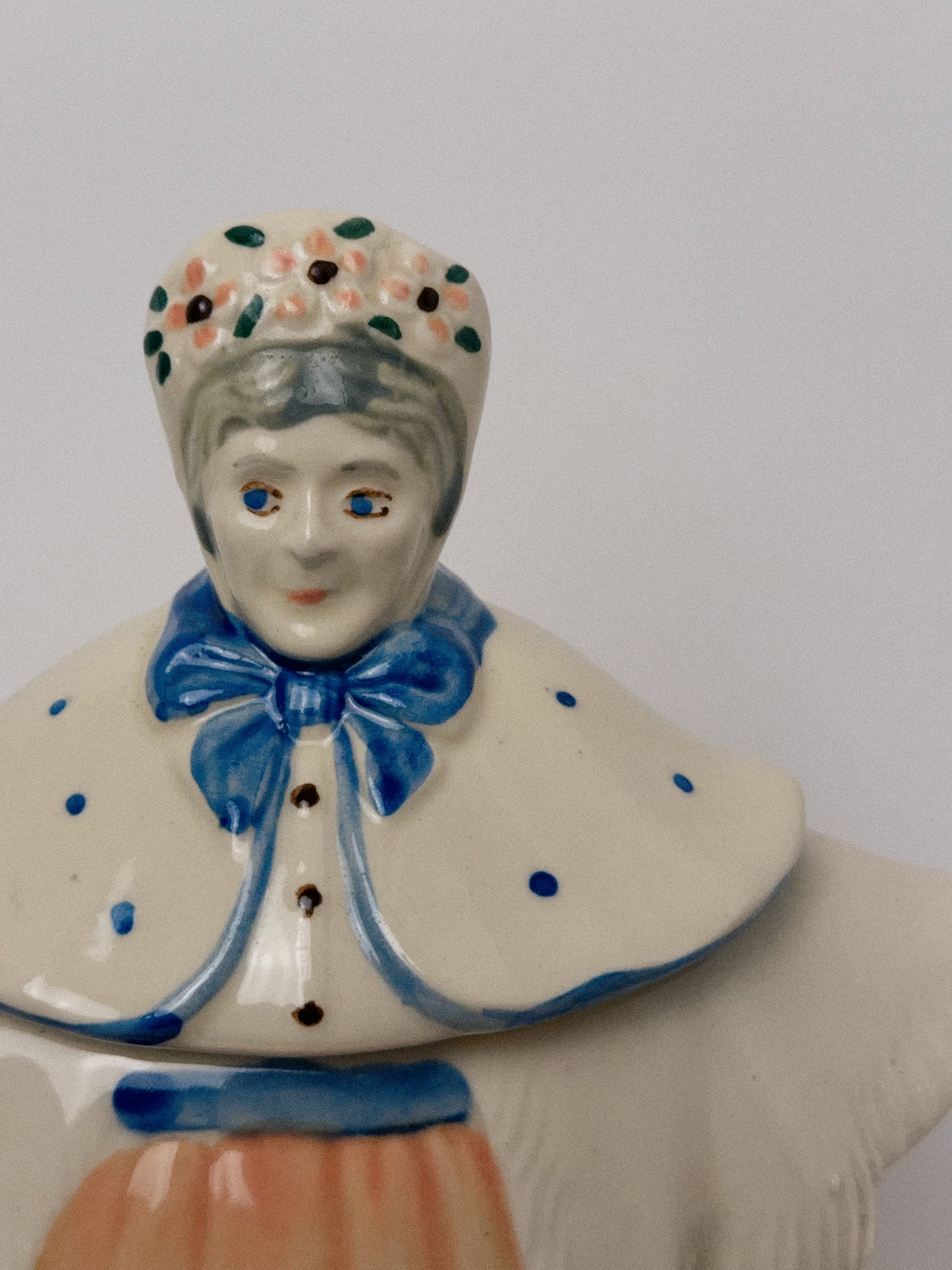 Granny Ann Teapot, Shawnee Style, Marked USA, 1940s