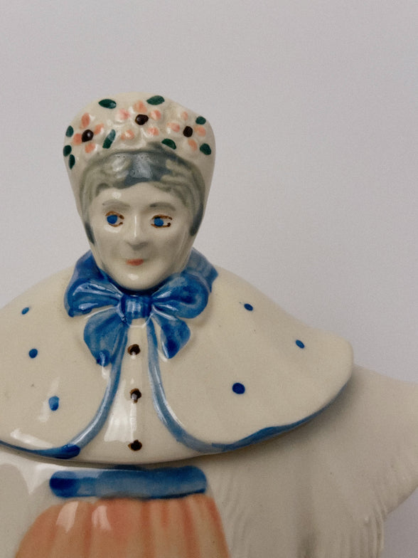 Granny Ann Teapot, Shawnee Style, Marked USA, 1940s
