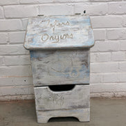 Taters and Onions Wooden Bin