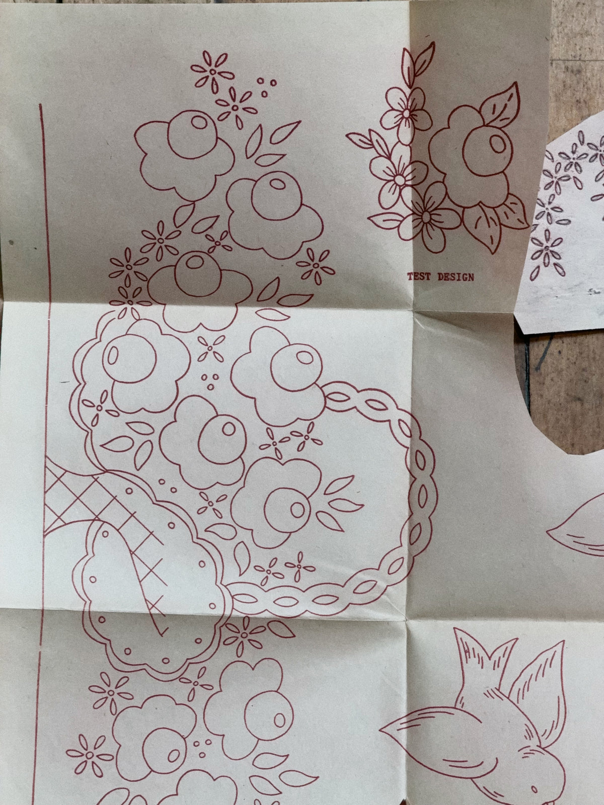 Vintage Aunt Martha's Hot Iron Transfer #3268 