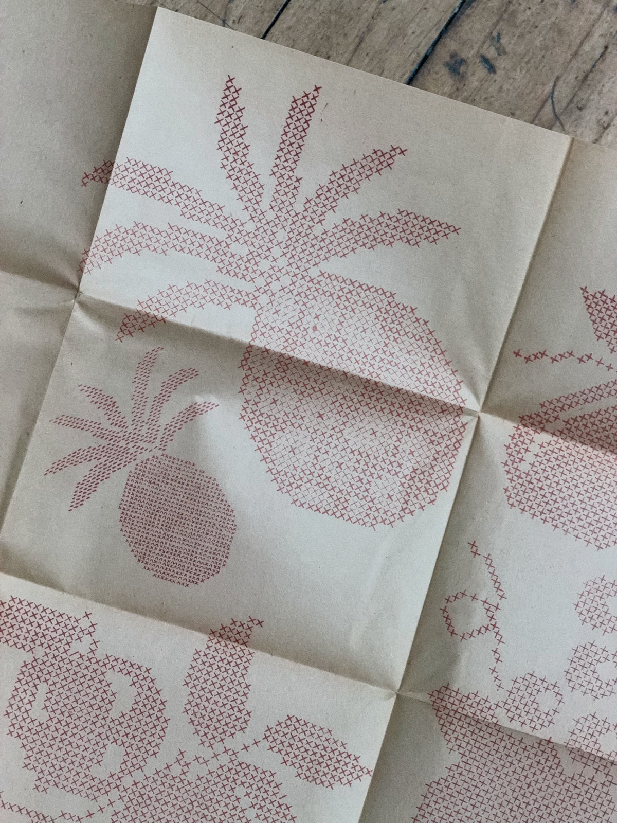 Vintage Aunt Martha's Hot Iron Transfer #9360 