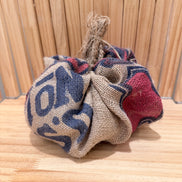 Handmade Upcycle Pumpkin, Potato Print