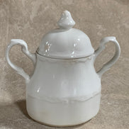 J&G Meakin Sterling Colonial Covered Sugar Bowl | English Ironstone | c. 1940s–1960s