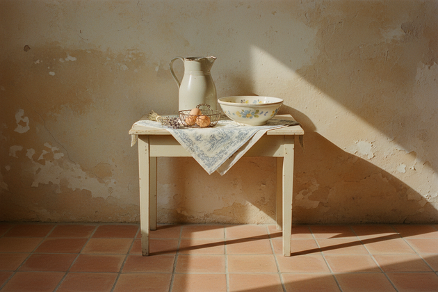 French Country — Still Life Vignette