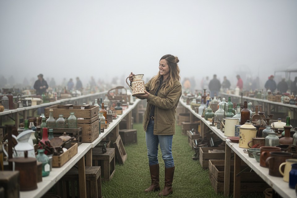 Misty Morning Market